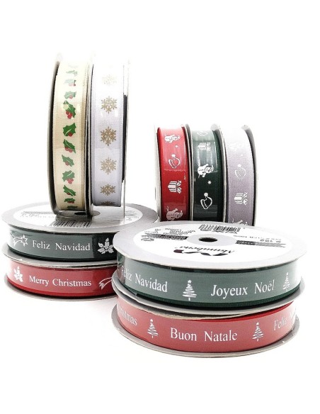 Cinta navidad Manubens 152 16 mm, 20 m