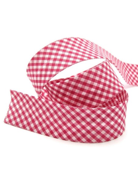 Bies perfilado vichy cuadro 7430, 25 m