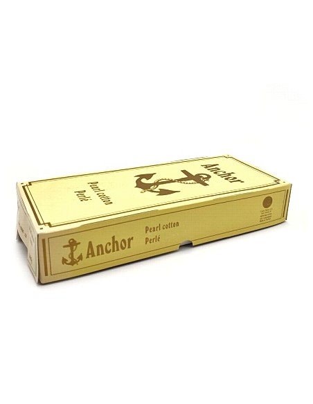 Perlé Anchor algodón 4595 Nº 12 5 gr, 10 ovillos