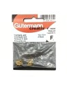 Perla roscada oro 799386 12x12 mm, 2 und.